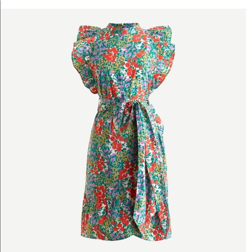 Banjanan | Audrey Mini Dress in Cottage Garden